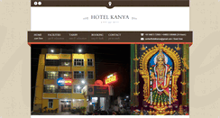 Desktop Screenshot of hotelkanya.com